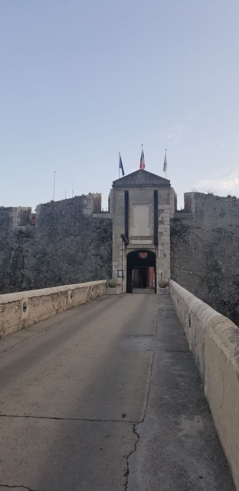 A fortress gateway